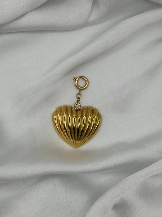 Pendentif coquillage coeur